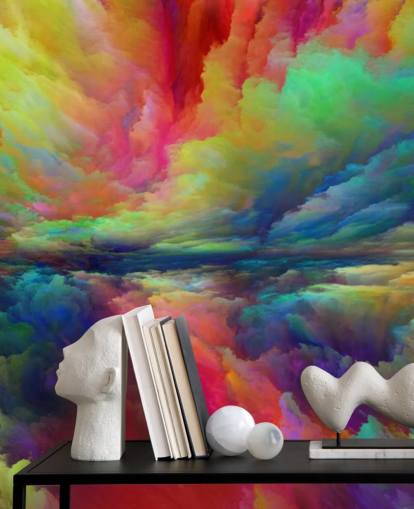 colourful clouds wallpaper