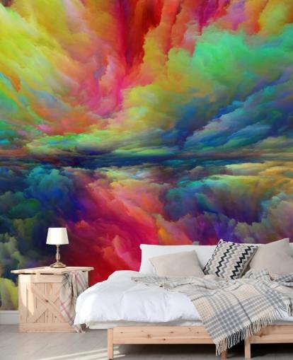 colourful clouds wallpaper