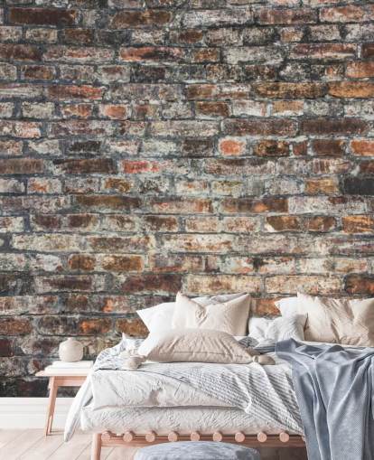 Weathered Bricks Wallpaper Mural Weathered Bricks Wallpaper Mural
