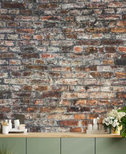 Weathered Bricks Wallpaper Mural