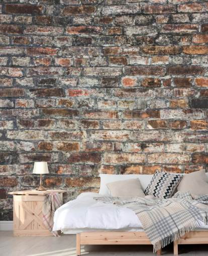 Weathered Bricks Wallpaper Mural Weathered Bricks Wallpaper Mural