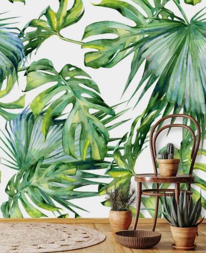 white and green tropical wallpaper white and green tropical wallpaper