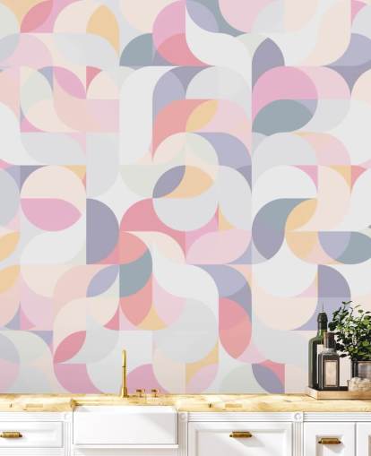 Tapeten-Wandbild „Geometrisch“ Tapeten-Wandbild „Geometrisch“