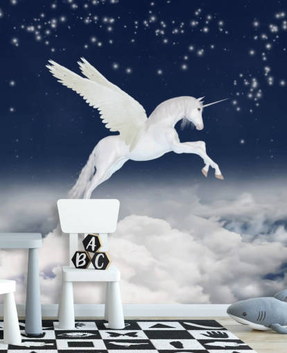 Unicorn in the Sky Wallpaper