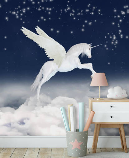 Fondo de pantalla de Unicorn in the Sky Fondo de pantalla de Unicorn in the Sky