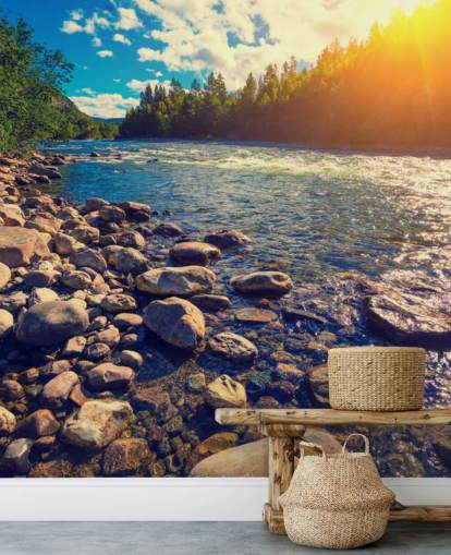 Mountain Valley Norway Wallpaper Mural Mountain Valley Norway Wallpaper Mural