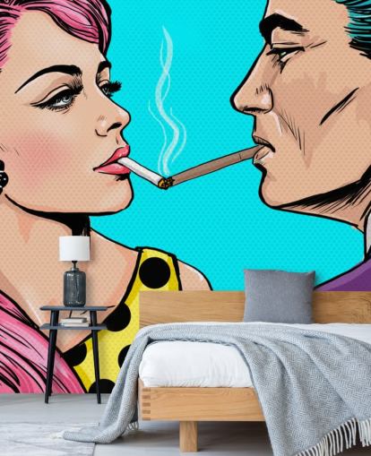 No Matches Wallpaper Mural