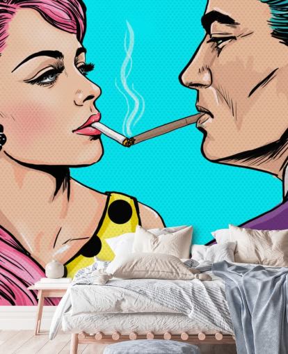 No Matches Wallpaper Mural