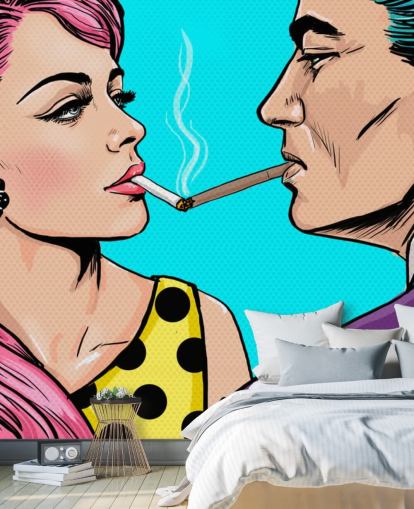 No Matches Wallpaper Mural