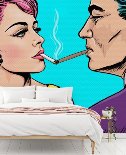 No Matches Wallpaper Mural