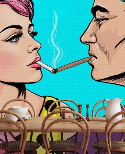 No Matches Wallpaper Mural