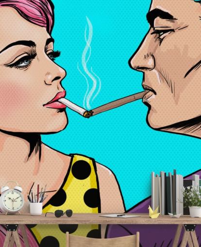 No Matches Wallpaper Mural