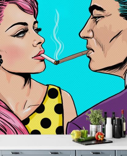 Papier peint sans correspondance