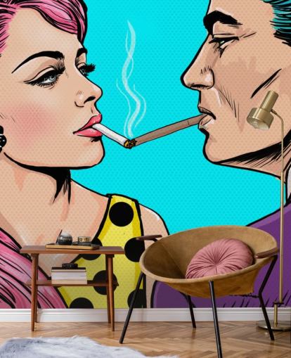 Papel pintado Sin fósforos