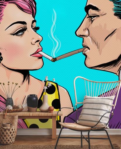 Geen overeenkomsten behang muurschildering