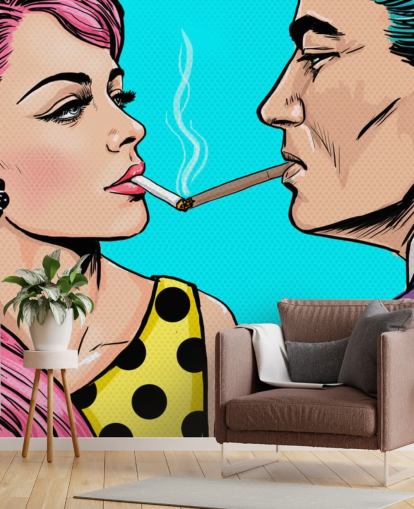 No Matches Wallpaper Mural