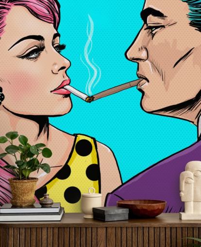 No Matches Wallpaper Mural