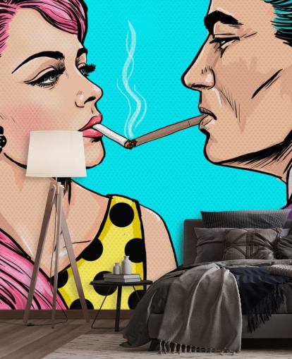 No Matches Wallpaper Mural