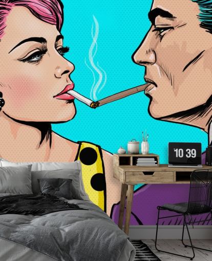 Inga tändstickor Tapet