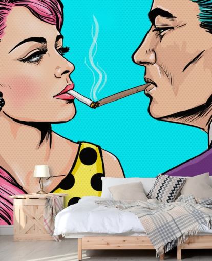 No Matches Wallpaper Mural