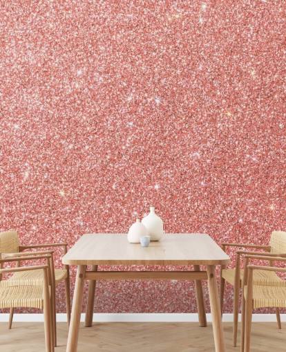 Papel pintado Purpurina algodón de azúcar 