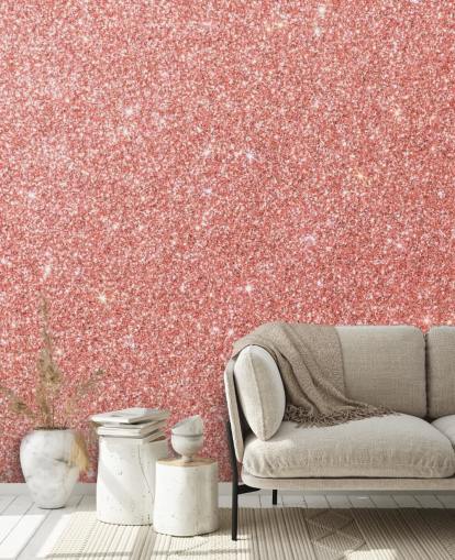 Bomullsgodis Glitter Bakgrund väggmålning 