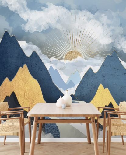 Bright Future II Wall Mural by SpaceFrog Designs