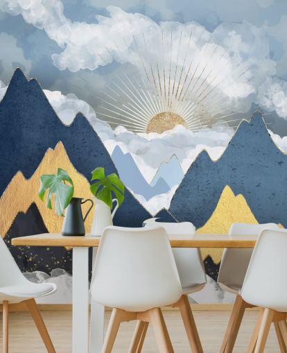 Mural de parede Bright Future II da SpaceFrog Desig