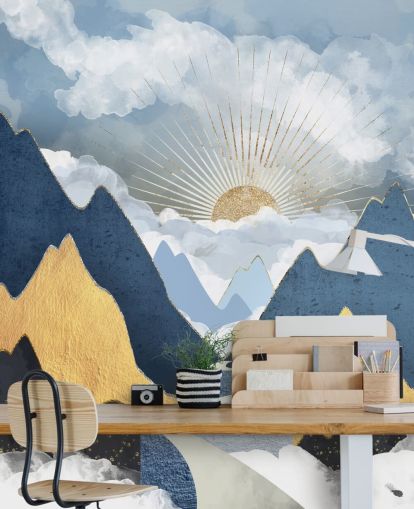 Mural de pared Bright Future II de SpaceFrog