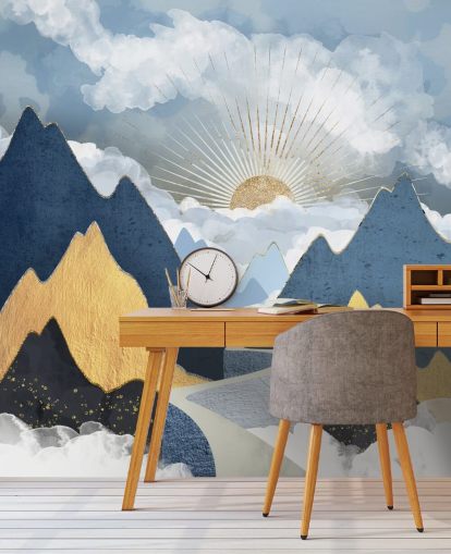 Ljus framtid II väggmålning av SpaceFrog Design