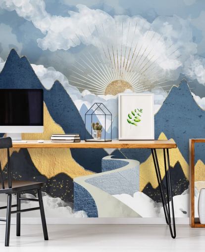 Helle Zukunft II Wandbild von SpaceFrog Designs