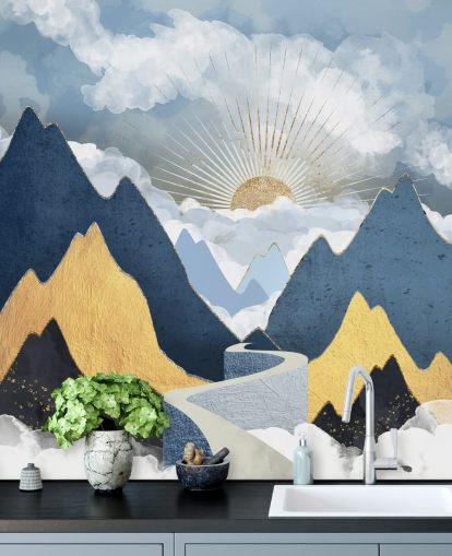 Decorazione murale Bright Future II di SpaceFrog Designs