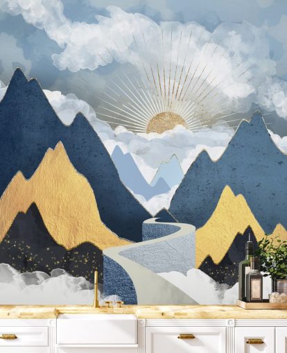 Decorazione murale Bright Future II di SpaceFrog Designs