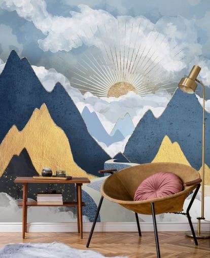 Bright Future II Wall Mural by SpaceFrog Designs