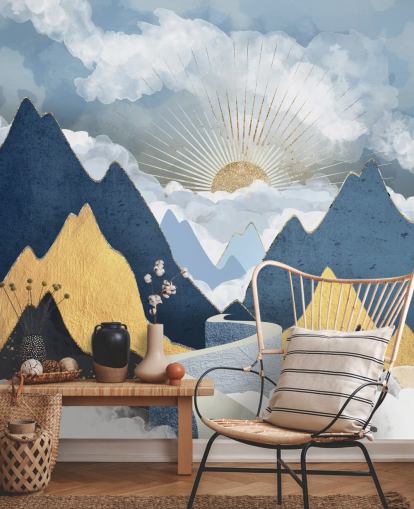 Mural de parede Bright Future II da SpaceFrog Desig