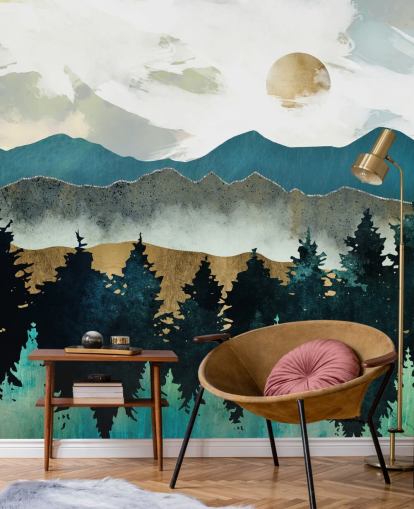 Décoration murale Forest Mist par SpaceFrog Designs