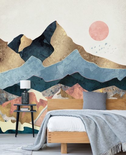 Mural de pared Picos dorados de SpaceFrog