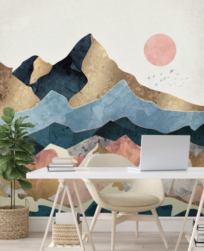 Mural de pared Picos dorados de SpaceFrog