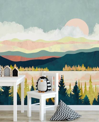 See-Wald-Wandbild von SpaceFrog Designs See-Wald-Wandbild von SpaceFrog Designs