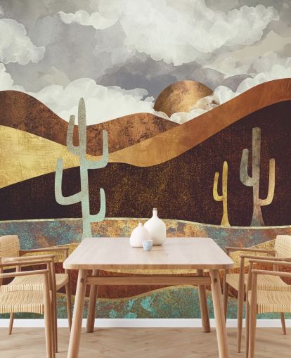 Mural de Parede do Deserto Patina por SpaceFrog Mural de Parede do Deserto Patina por SpaceFrog