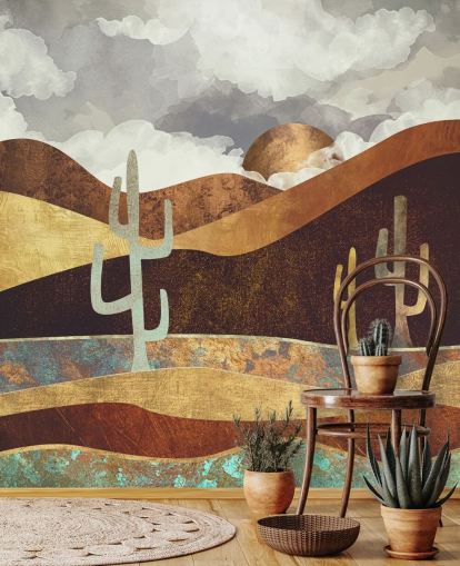 Mural de Parede do Deserto Patina por SpaceFrog