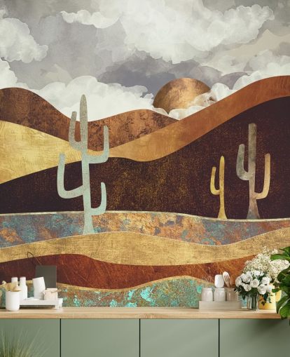 Mural de pared Desierto de pátina de SpaceFrog