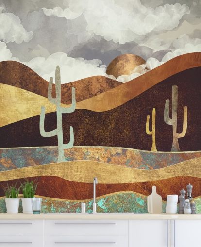 Mural de Parede do Deserto Patina por SpaceFrog