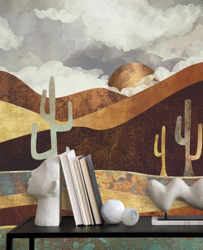 Mural de Parede do Deserto Patina por SpaceFrog Mural de Parede do Deserto Patina por SpaceFrog