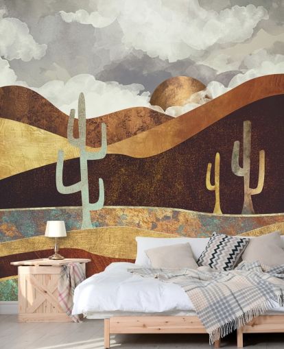 Patina Desert Wall Mural by SpaceFrog Designs Patina Desert Wall Mural by SpaceFrog Designs
