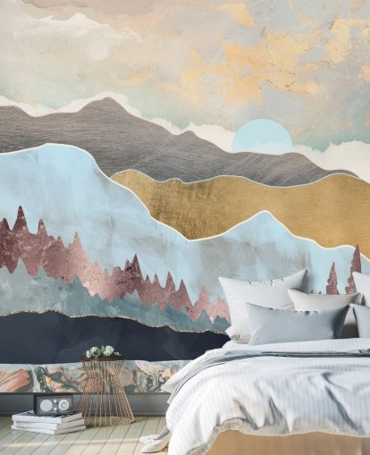 Decorazione murale con luce invernale di SpaceFrog Designs Decorazione murale con luce invernale di SpaceFrog Designs