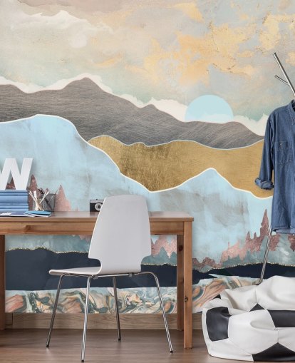 Decorazione murale con luce invernale di SpaceFrog Designs