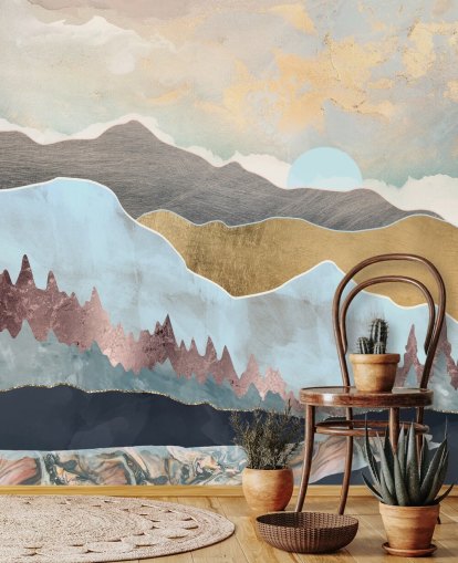 Décoration murale lumière d'hiver par SpaceFrog Designs