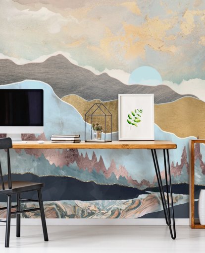 Décoration murale lumière d'hiver par SpaceFrog Designs