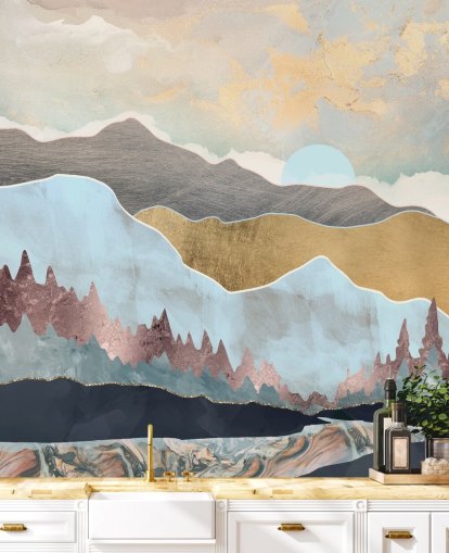 Mural de pared Luz invernal de SpaceFrog